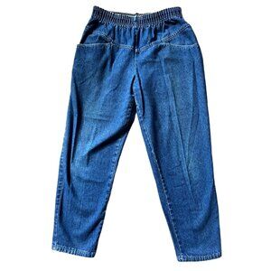 Fancy Props Petites Vintage Denim Seventies Jeans Sz 10 Womens Blue  Front Pocke